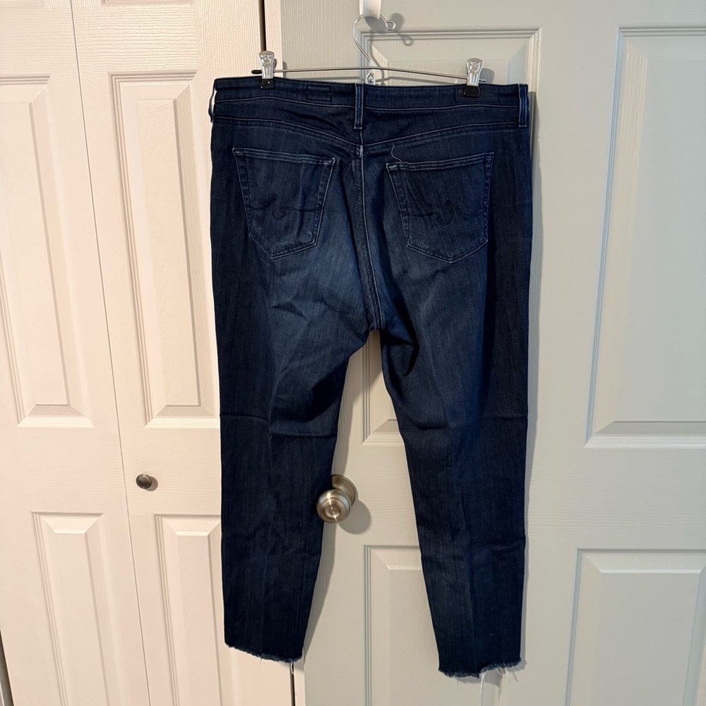 Ag Adriano Goldschmied Stevie Ankle Slim Straight Jean - Picture 2 of 5